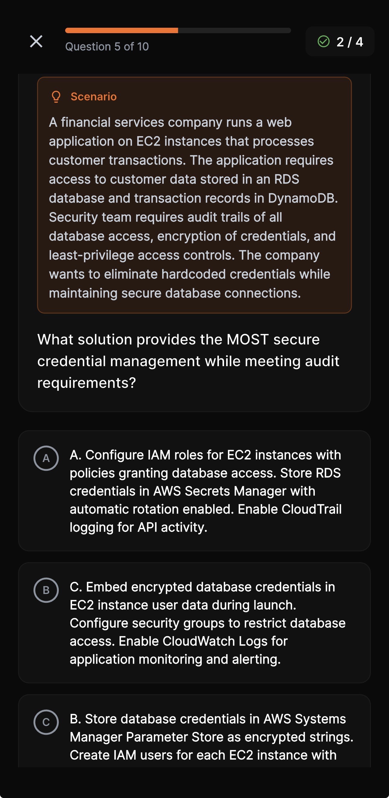 CloudStreak App Screenshot